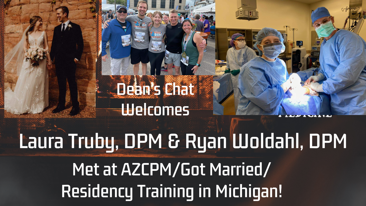 Ep. 96 – Dr. Ryan Woldahl and Dr. Laura Truby – Met at AZCPM/Married in ...